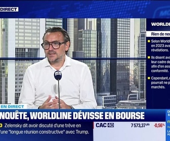 Replay BFM Bourse - Worldline plonge, une enquête évoque des milliards d'euros de transactions douteuses - 25/06
