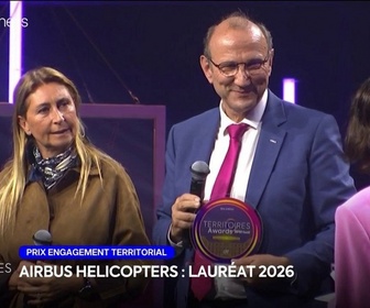 Replay Edition spéciale - Territoires Awards 2026 : Airbus Helicopters remporte le prix de l'engagement territorial