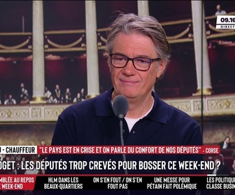 Replay Les Grandes Gueules - Budget : l'Assemblée finalement au repos ce week-end. Les députés trop fatigués pour bosser ?