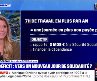 Replay Doze d'éco - Pour réduire le déficit de 2 milliards d'euros, le gouvernement remet sur la table l'idée d'un nouveau jour de solidarité