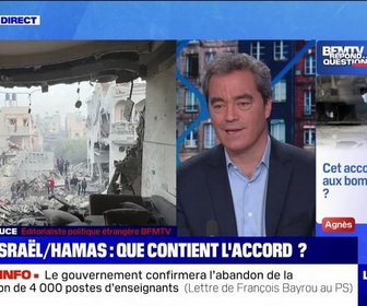 Replay Le Dej Info - Israël/Hamas : que contient l'accord ? - BFMTV répond à vos questions