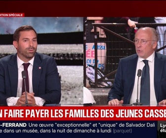Replay BFM Grand Soir - Peut-on faire payer les familles des jeunes casseurs ? - 05/10