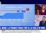 Replay BFM Grand Soir - Crues, neige : la France paralysée à la veille de Noël ? - 23/12
