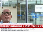 Replay BFM Première - La durée des arrêts de travail sera limitée dès demain à 31 jours pour une première prescription