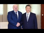 Replay Alexandre Loukachenko reçu par Xi Jinping à Pékin