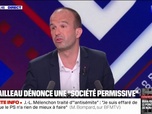 Replay BFM Politique - Interdiction des réseaux sociaux aux moins de 15 ans: cette proposition est à côté de la plaque, estime Manuel Bompard (LFI)