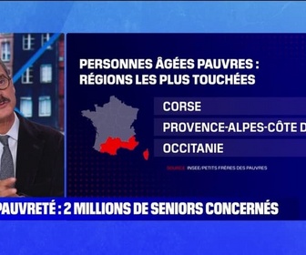 Replay La chronique éco - La part des pauvres chez les seniors a doublé en 10 ans