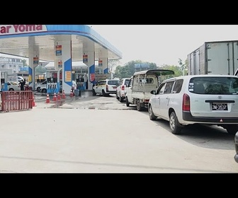 Replay Pénurie de carburant : longues files d'attente dans la capitale birmane