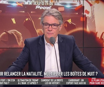 Replay Les Grandes Gueules - Faut-il multiplier les boîtes de nuit pour relancer la natalité ?