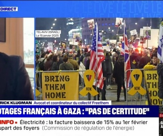 Replay Le Live BFM - Otages Français à Gaza : pas de certitude - 16/01