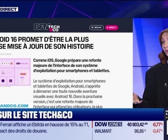 Replay Tech & Co, la quotidienne - À lire sur le site Tech&Co : Android 16 promet d'être la plus grosse mise à jour de son histoire, par Salomé Ferraris - 06/05