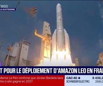Replay Tech & Co, la quotidienne - Le Tech Flash : Feu vert pour le déploiement d'Amazon Leo en France, par Léa Benaim - 07/07