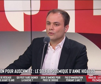 Replay Les Grandes Gueules - La photo de Jean-Luc Roméro et Anne Hidalgo, tout sourire, dans un avion pour Auschwitz… Indécent ?