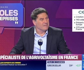 Replay Paroles d'entreprises - Eric Elbaz (Cero Generation) : Cero, spécialiste de l'agrivoltaïsme en France - 19/04