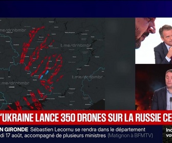 Replay BFM Grand Soir - Ukraine/Russie : des vagues de drones chaque nuit - 06/08
