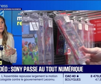 Replay Morning Retail : Jeux vidéo, Sony passe au tout numérique, par Eva Jacquot - 07/07