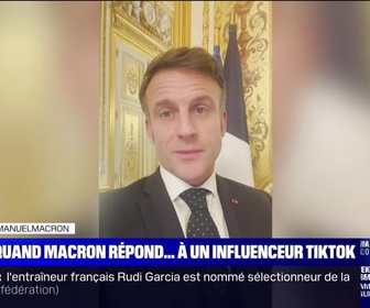 Replay Week-end soir - Quand Macron répond... à un influenceur TikTok - 24/01