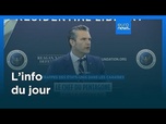 Replay L'info du jour | 7 décembre 2025 - Soir