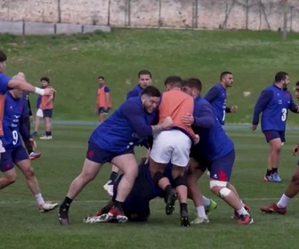 Replay Tournoi des Six Nations de Rugby - La semaine des Bleus avant le déplacement au pays de Galles