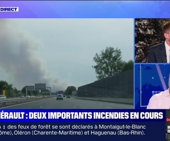 Replay News Box - Aude/Hérault : deux importants incendies en cours - 05/07