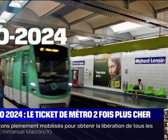 Replay C'est votre vie - JO 2024 : le ticket de métro deux fois plus cher - 28/11