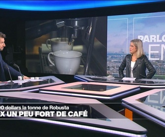 Replay Info Éco - Le dérèglement climatique (en partie) responsable de la hausse des prix du café