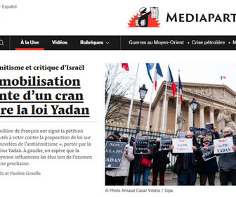 Replay Dans la presse - Proposition de loi Yadan : Un dangereux amalgame