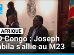 Replay Journal de l'Afrique - RDC : l'ancien président Joseph Kabila prend la tête du Front pour la refondation de la nation (FRN)