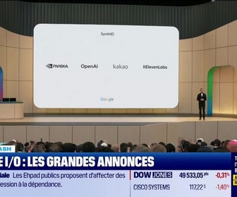 Replay Tech & Co, la quotidienne - Le Tech Flash : Google I/O, les grandes annonces, par Julien Thibaut - 19/05