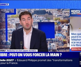 Replay Mon opérateur peut-il me couper le téléphone et internet si je ne passe pas à la fibre? BFMTV répond à vos questions