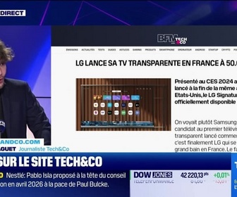 Replay Tech & Co, la quotidienne - À lire sur le site Tech&Co : LG lance sa TV transparente en France à 50 000 euros, par Théotim Raguet - 18/06