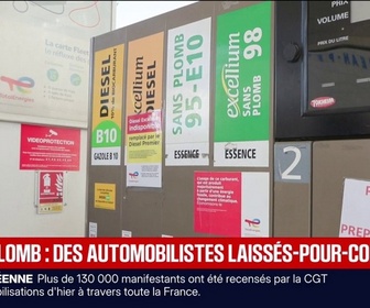 Replay BFM Première - Les propriétaires de voiture essence se sentent laissés-pour-compte face aux promesses d'une baisse de 12 à 18 centimes du litre de gazole