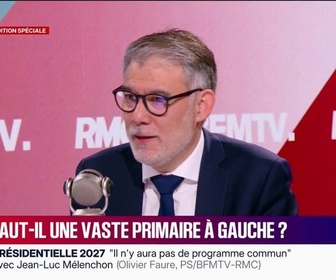 Replay Face à Face - Olivier Faure confirme rester premier secrétaire du Parti socialiste à la suite des municipales