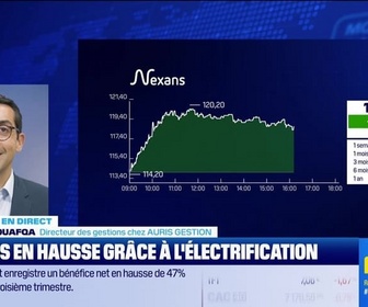 Replay BFM Bourse - Nexans rassure les marchés - 13/11
