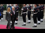 Replay Le président palestinien, Mahmoud Abbas à s'entretient avec Mattarella et Meloni à Rome