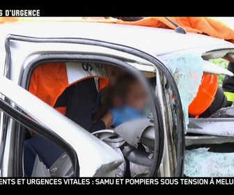 Replay Appels d'urgence - Accidents et urgences vitales : samu et pompiers sous tension à Melun