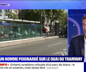 Replay News Box - Paris, un homme poignardé sur le quai du tramway - 23/08