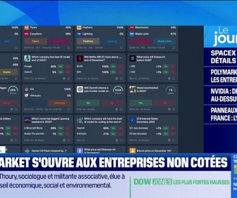Replay Good Morning Business - Polymarket s'ouvre aux entreprises non cotées