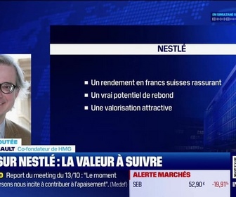 Replay BFM Bourse - Valeur ajoutée : Ils apprécient Nestlé - 06/10