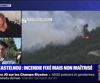 Replay BFM Story Week-end - Story 2 : Castelnou, incendie fixé mais non maîtrisé - 13/09