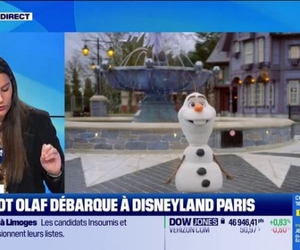 Replay Good Morning Business - Le robot Olaf débarque à Disneyland Paris
