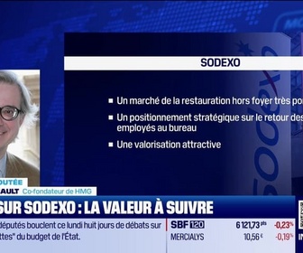 Replay BFM Bourse - Valeur ajoutée : Ils apprécient Sodexo - 03/11