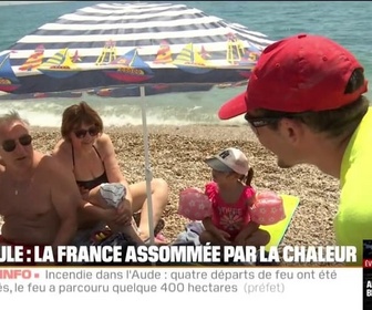 Replay 20H BFM - Canicule: les Français assommés par la chaleur