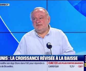 Replay Good Morning Business - Nicolas Doze face à Jean-Marc Daniel : États-Unis, la croissance révisée à la baisse - 27/06