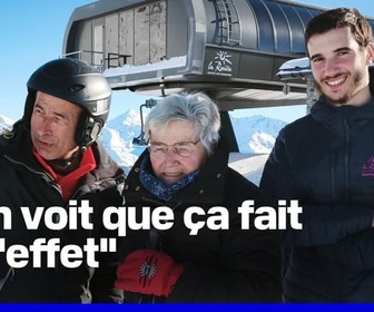 Replay ROBIN DE BFM - Dans cette station de ski, Hamza occupe le poste de chargé de bonheur