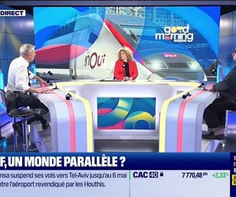Replay Le débat - Nicolas Doze face à Jean-Marc Daniel : La SNCF, un monde parallèle ? - 05/05