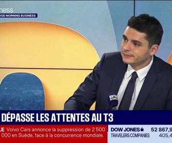 Replay Good Morning Business - Safran performe au troisième trimestre avec 9 Mds de chiffre d'affaires