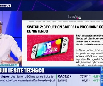 Replay Tech & Co, la quotidienne - À lire sur le site Tech&Co : Switch 2, ce que l'on sait de la prochaine console de Nintendo, par Séraphin Bette - 19/09