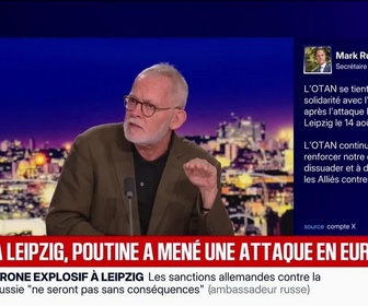 Replay BFM Grand Soir - Drone à Leipzig : Poutine a mené une attaque en Europe ? - 01/09