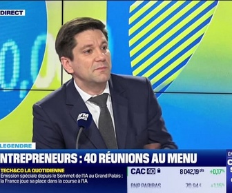 Replay Good Morning Business - Les off de Legendre : Auto-entrepreneurs, 40 réunions au menu - 13/02